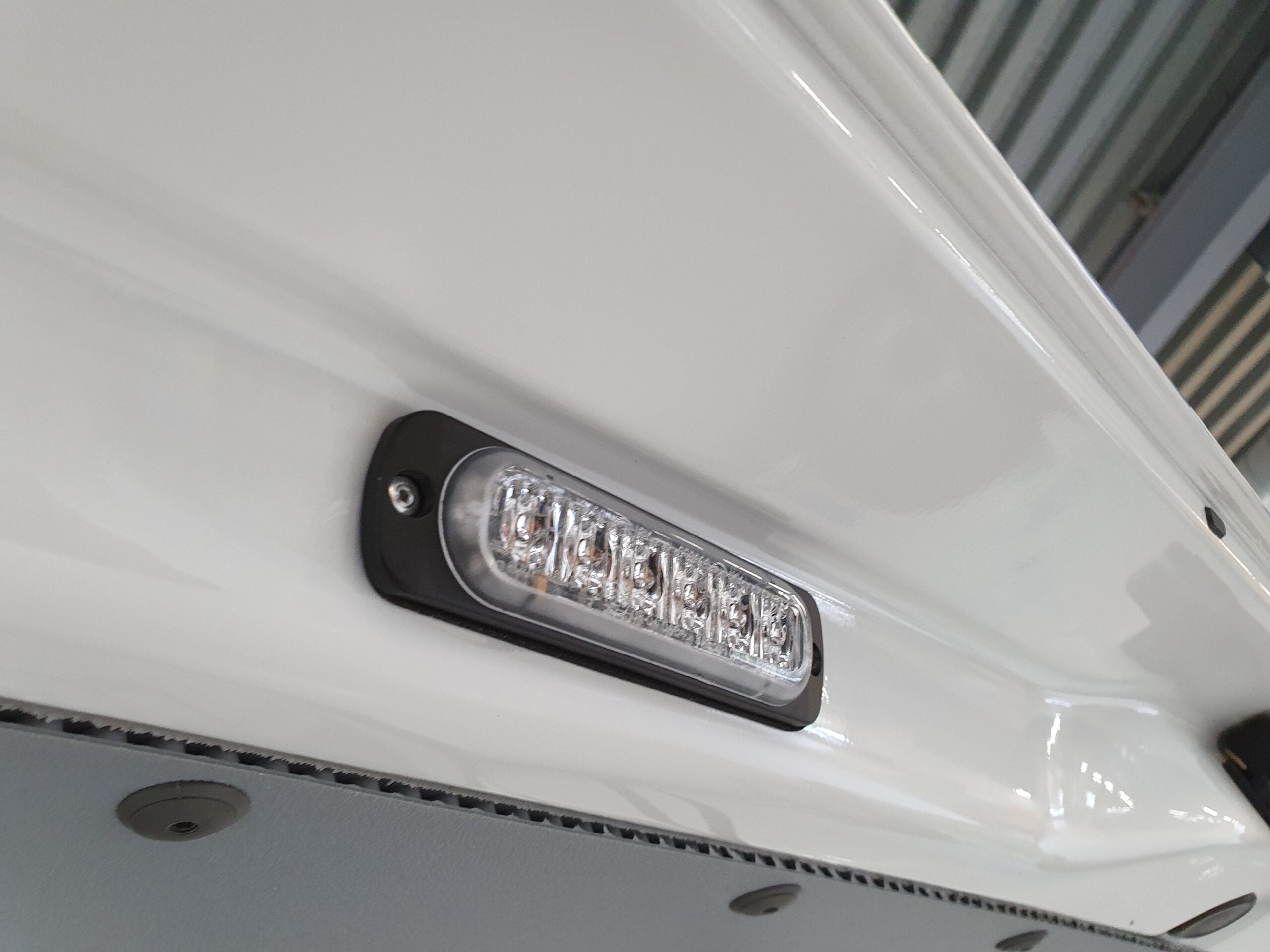 ST6 Super Thin LED flitser-horizontaal-Blauw/Rood ST6 Super Thin LED flitser-horizontaal-Blauw/Rood