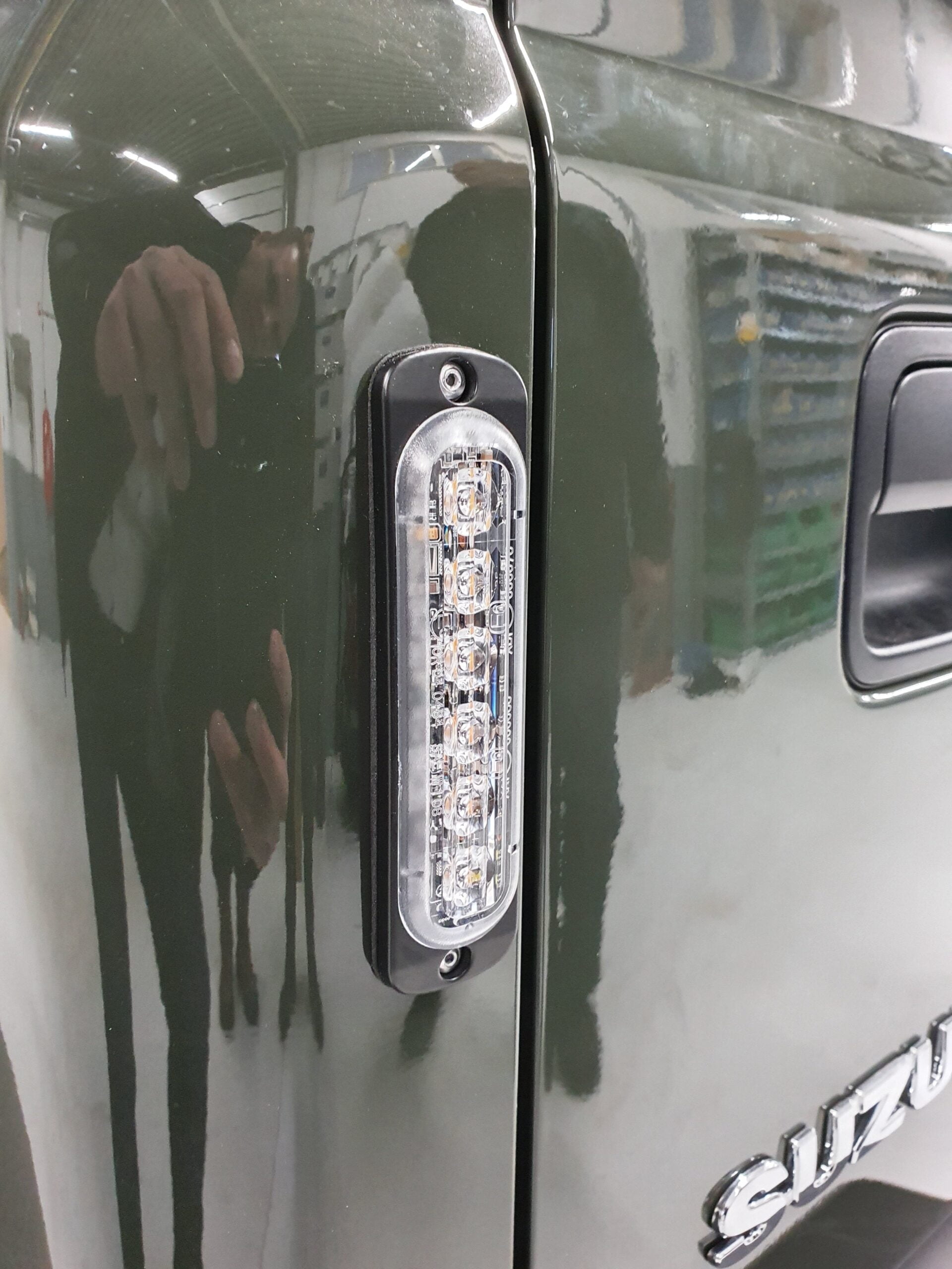 ST6 Super Thin LED flitser Class2-verticaal-Amber ST6 Super Thin LED flitser Class2-verticaal-Amber