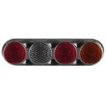 Omni-View Boomerang hoek flitsers- Amber (set 2 stuks)