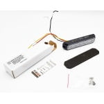 MS6-Mini-Stealth vlakke montage flitser-Amber