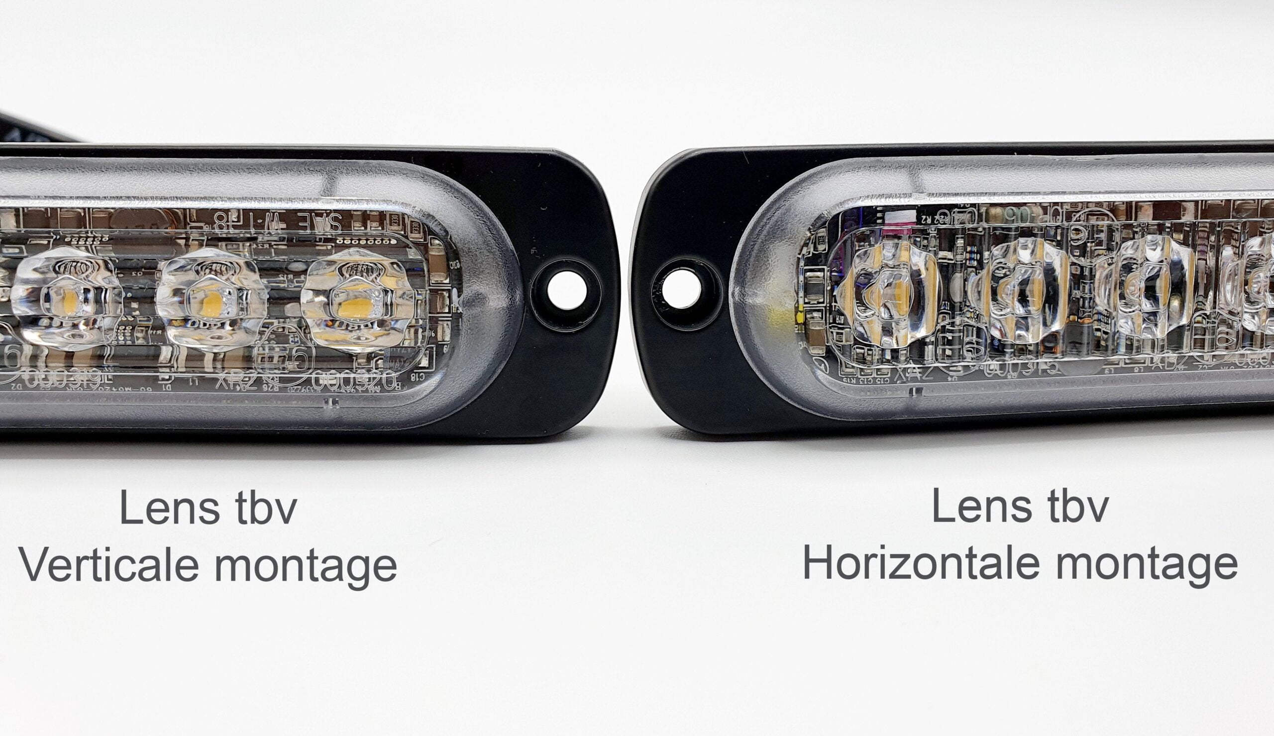 ST6 Super Thin LED flitser Class2-verticaal-Amber ST6 Super Thin LED flitser Class2-verticaal-Amber