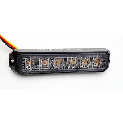 MS6-Mini-Stealth vlakke montage flitser-Amber MS6-Mini-Stealth vlakke montage flitser-Amber