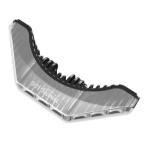 Boomerang 180 graden LED flitser-Amber Boomerang 180 graden LED flitser-Amber