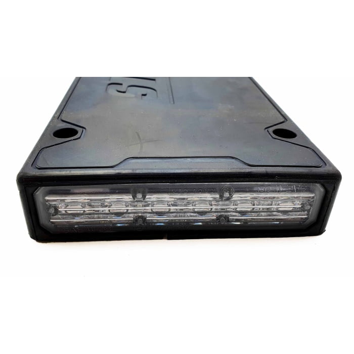 SR-BC Stealth Reg Plate,kentekenplaat flitserset Blauw