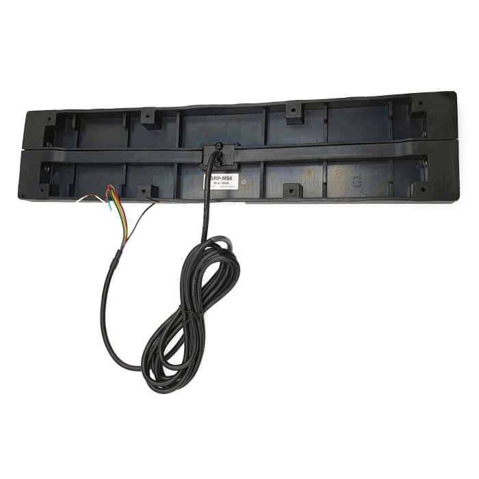 SR-BC Stealth Reg Plate,kentekenplaat flitserset Blauw