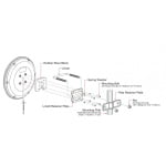 Photon actieframe lamp L8H Amber, amber lens Photon actieframe lamp L8H Amber, amber lens