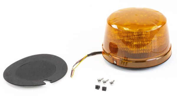 B19 LED flitslamp, amber, 3 punt vaste montage B19 LED flitslamp, amber, 3 punt vaste montage