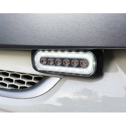 WTHB6- Halo Blitz, markeerlicht en flitser, Amber-Amber