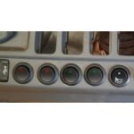 Wip schakelaar met LED indicator GROEN 20A 14 Vdc