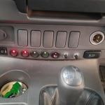 Wip schakelaar met LED indicator GROEN 20A 14 Vdc