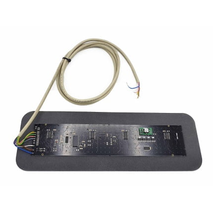 Full Matrix tekst(stop)bord Zonneklep flat