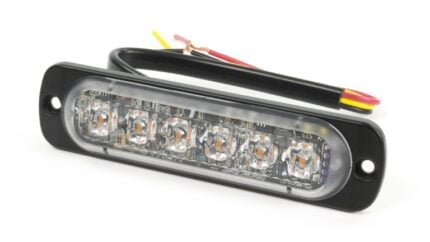 ST26 -12 LED grill flitser-Amber