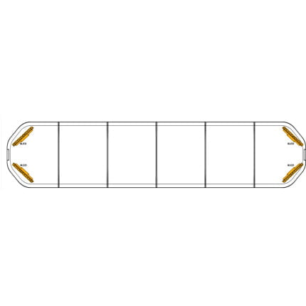 RWX 183 cm T0 LED flitsbalk