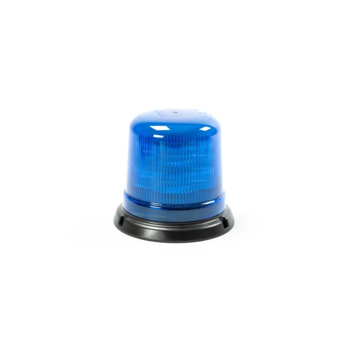 B14  LED zwaailamp 3 punt vaste montage-Blauw