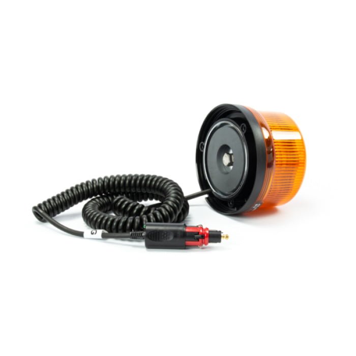 LED flitslamp B16 Magneet Amber, 130 km/u