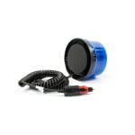 B16 LED flitslamp,Magneet montage-Blauw, krulsnoer 130 km/u B16 LED flitslamp,Magneet montage-Blauw, krulsnoer 130 km/u