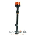 B16 ROTA LED flitslamp,Telescoopmast-Amber B16 ROTA LED flitslamp,Telescoopmast-Amber