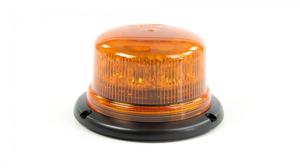 B16 ROTA LED flitslamp,3 punt vaste montage-Amber B16 ROTA LED flitslamp,3 punt vaste montage-Amber